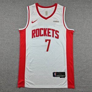 Cam Whitmore Houston Rockets Emirates #7 Men's Basketball Jersey